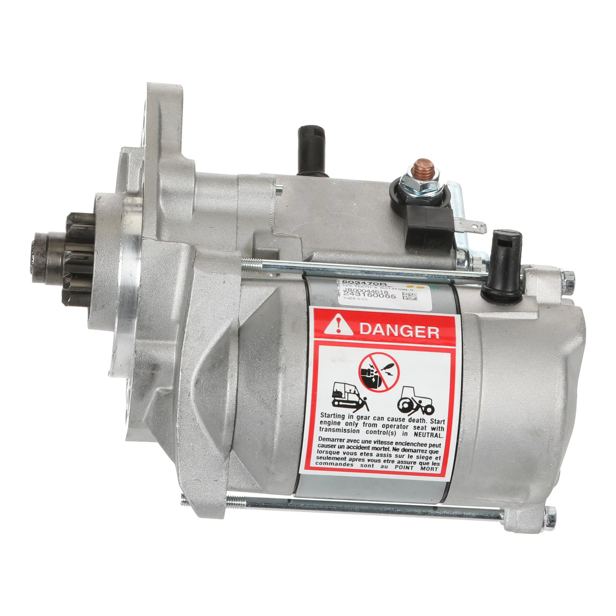 503470R - OEM REMANUFACTURED STARTER - CASE CONSTRUCTION