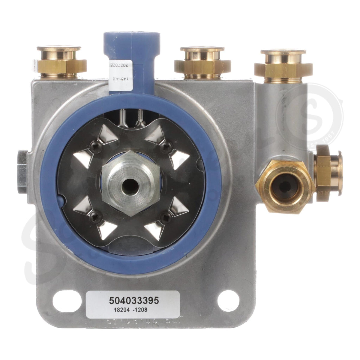 504033395 - OEM HEAD ASSEMBLY HYDRAULIC VALVES - CASE CONSTRUCTION