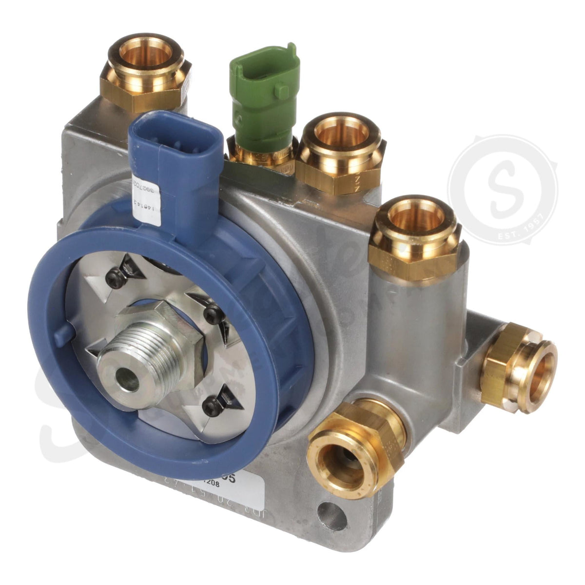 504033395 - OEM HEAD ASSEMBLY HYDRAULIC VALVES - CASE CONSTRUCTION