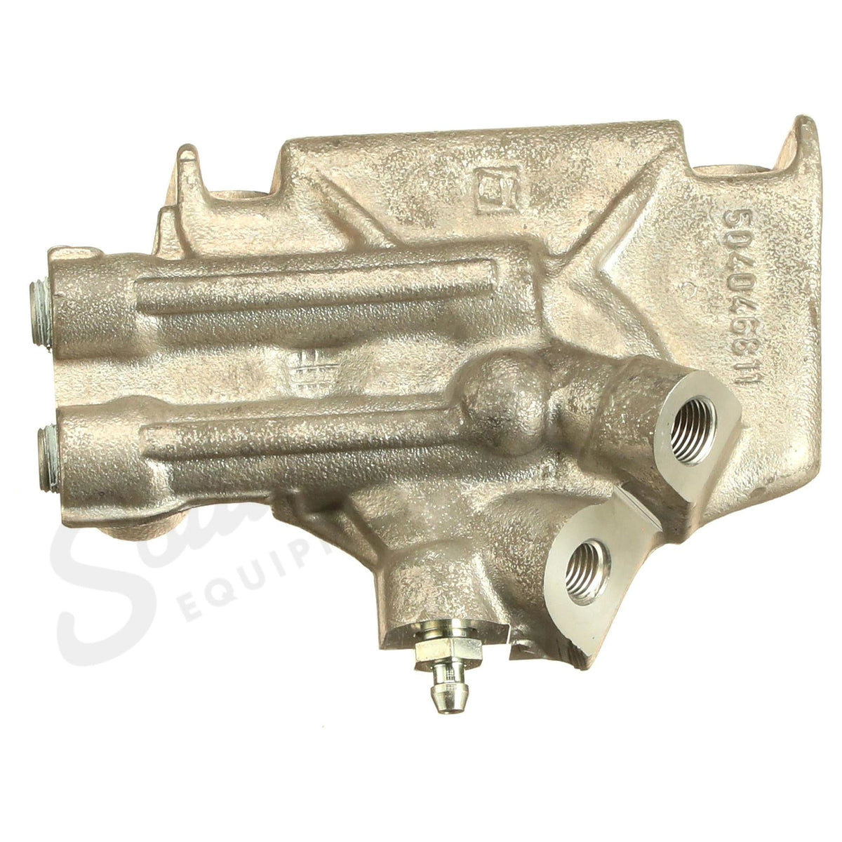504046809 - OEM FILTER HEAD w/ HYDRAULIC VALVES - CASE CONSTRUCTION