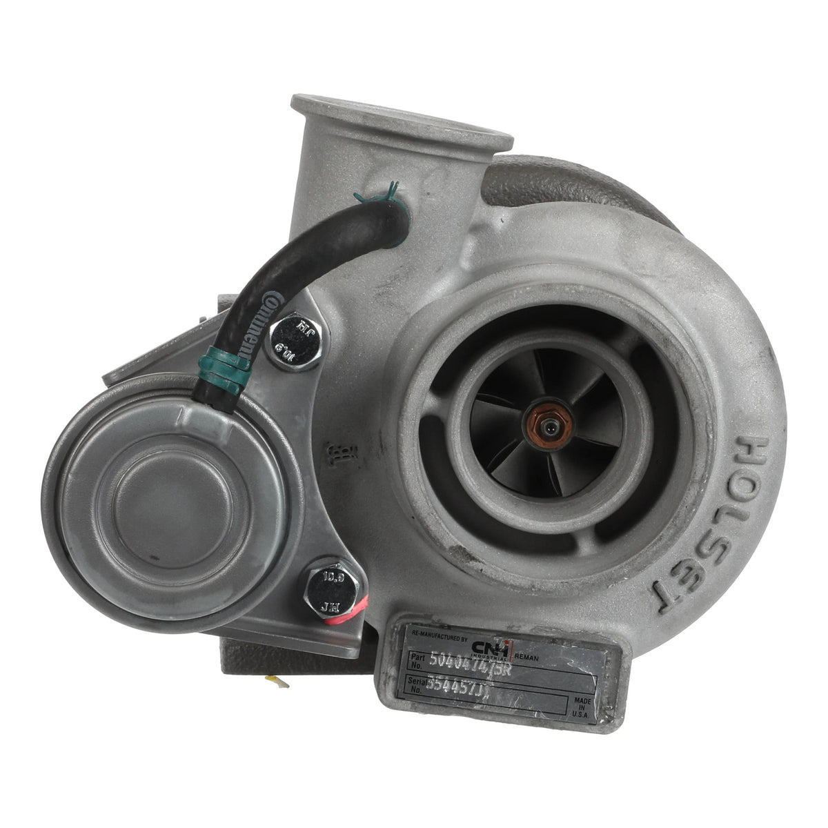 504047473R - OEM REMANUFACTURED TURBOCHARGER - CASE CONSTRUCTION
