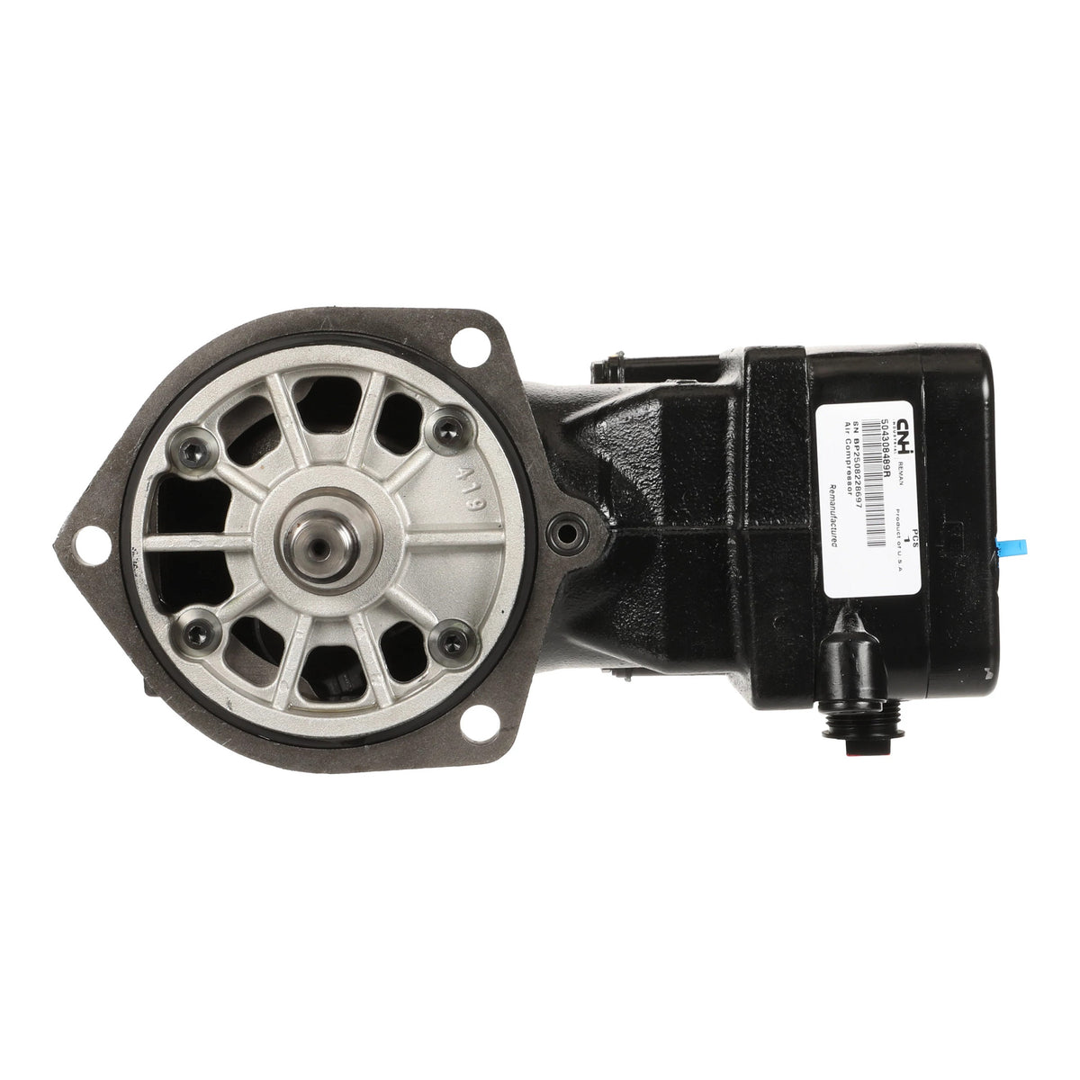 504308489R - OEM REMANUFACTURED AC COMPRESSOR - CASE CONSTRUCTION