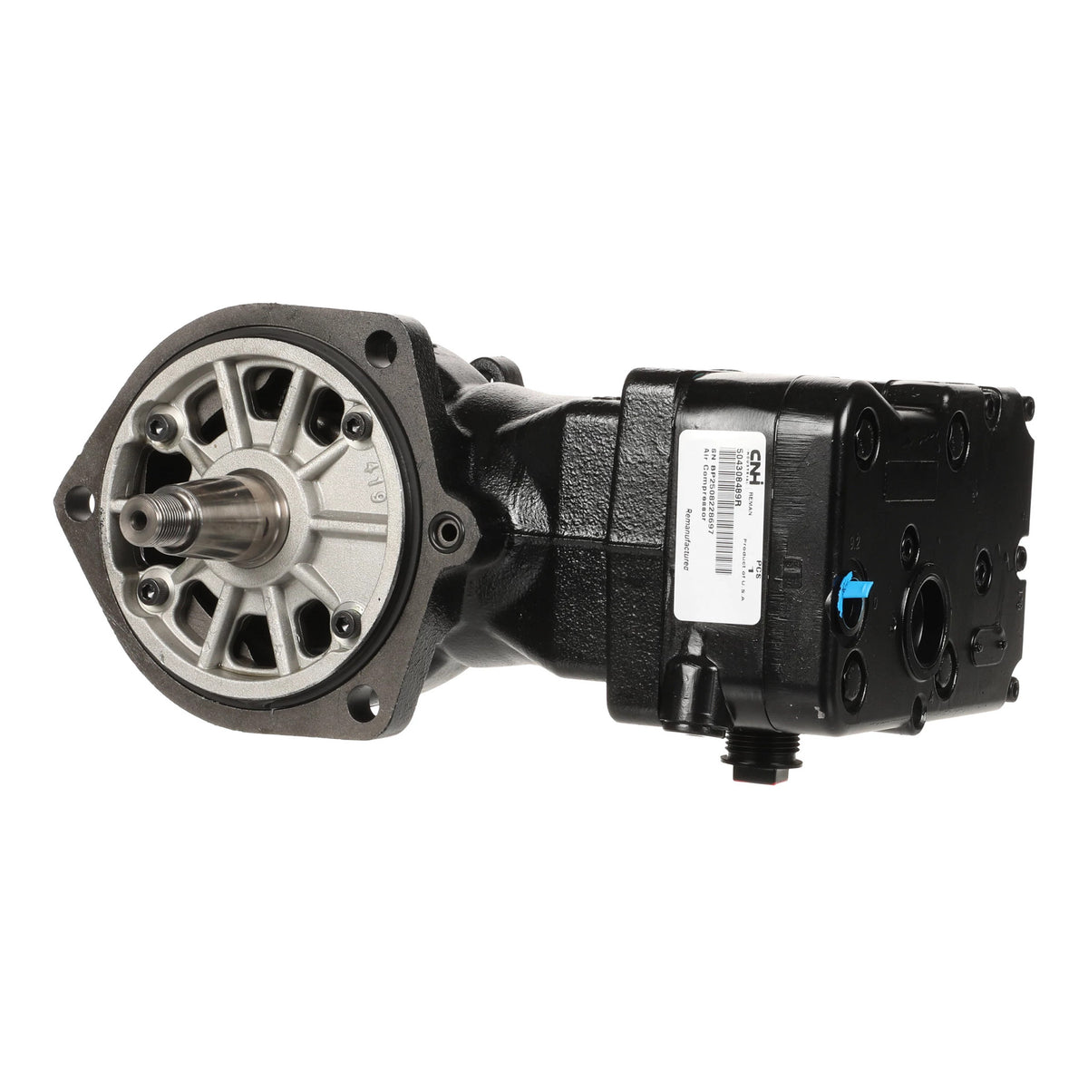 504308489R - OEM REMANUFACTURED AC COMPRESSOR - CASE CONSTRUCTION