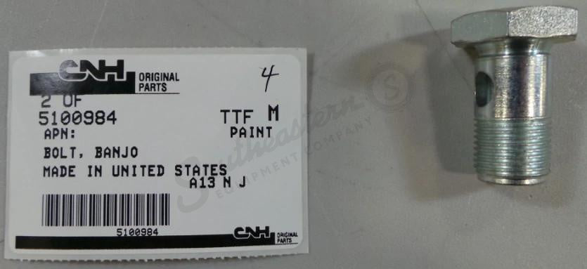 5100984 - OEM BOLT BANJO M18 X - CASE CONSTRUCTION