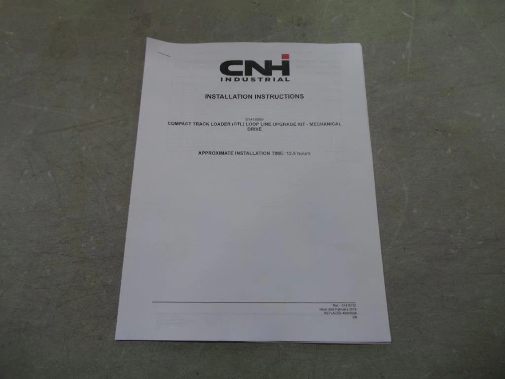 51418152 - OEM INSTRUCTION - CASE CONSTRUCTION