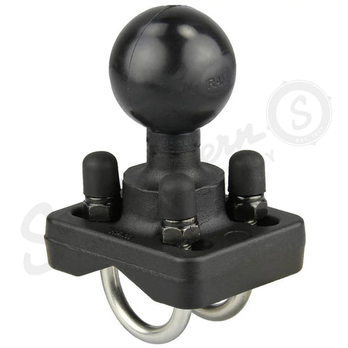51427982 - OEM RAM DOUBLE U-BOLT BALL BASE FOR 0.75IN-1IN RAILS - CASE CONSTRUCTION