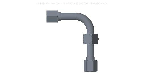 51432020 - OEM SELF-LEVELING HYDRAULIC TUBE LOWER SL TO MANIFOLD - CASE CONSTRUCTION