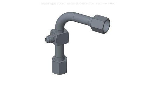 51432020 - OEM SELF-LEVELING HYDRAULIC TUBE LOWER SL TO MANIFOLD - CASE CONSTRUCTION