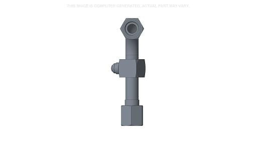 51432020 - OEM SELF-LEVELING HYDRAULIC TUBE LOWER SL TO MANIFOLD - CASE CONSTRUCTION