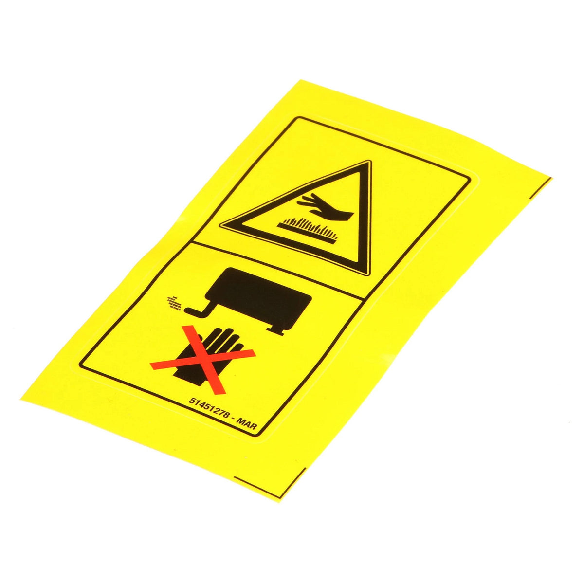 51451278 - OEM WARNING DECAL - CASE CONSTRUCTION