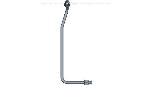 51501234 - OEM HYDRAULIC LIFT TUBE LEFT-HAND LIFTING RAM - CASE CONSTRUCTION