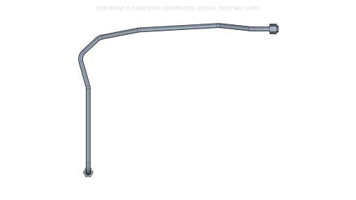 51512113 - OEM LIFTING RAM TUBE LEFT-HAND BOTTOM - CASE CONSTRUCTION