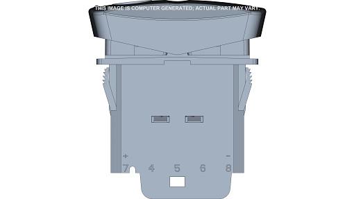 51524936 - OEM ROCKER SWITCH - CASE CONSTRUCTION