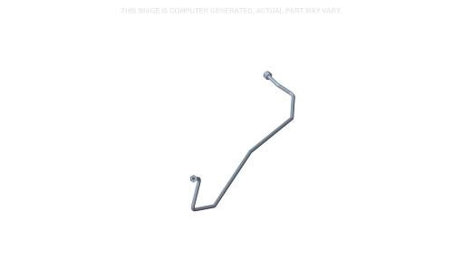 51545430 - OEM 3-SPOOL LOADER VALVE TUBE RIGHT-HAND - CASE CONSTRUCTION