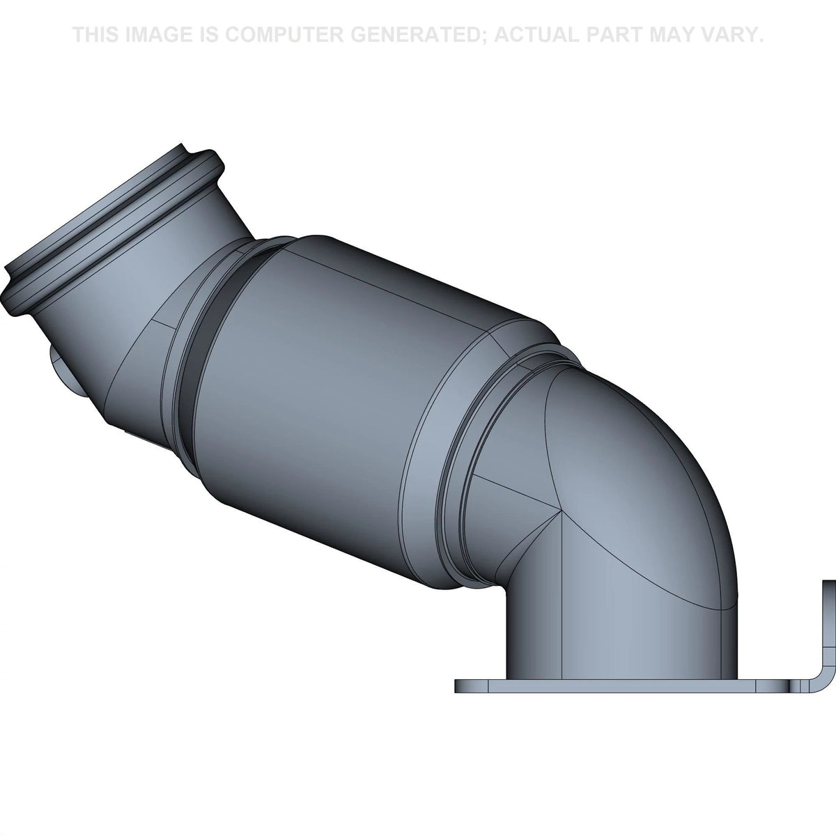 51591351 - OEM PIPE EXHAUST SYSTEM - CASE CONSTRUCTION