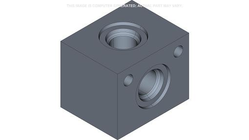 51611942 - OEM HYDRAULIC VALVE - CASE CONSTRUCTION