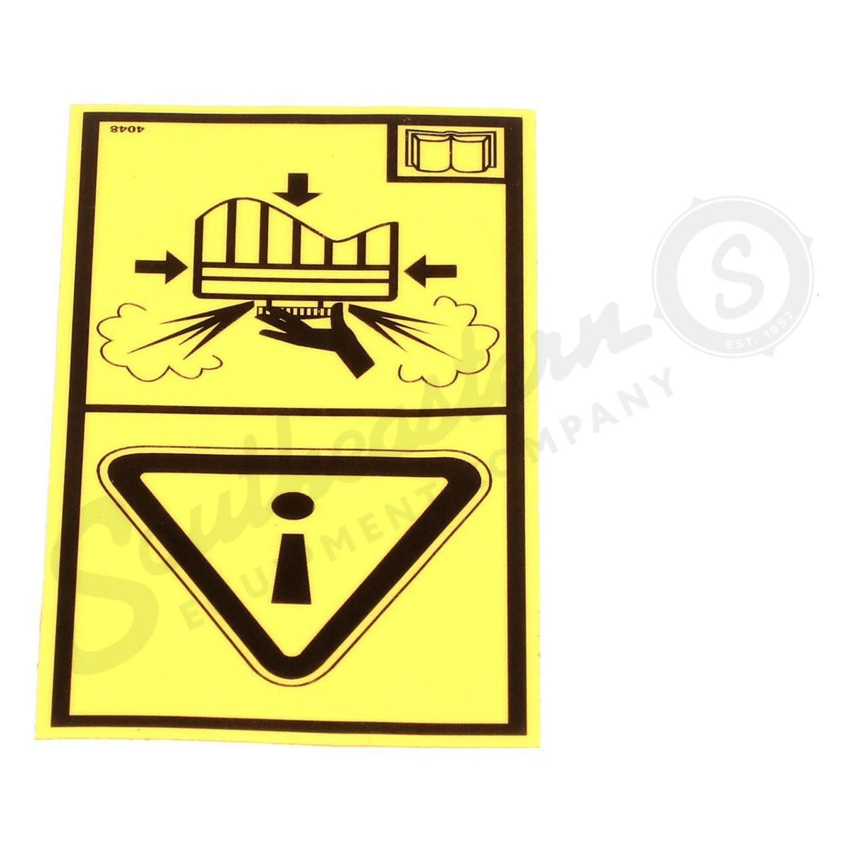 51642527 - OEM WARNING DECAL - CASE CONSTRUCTION