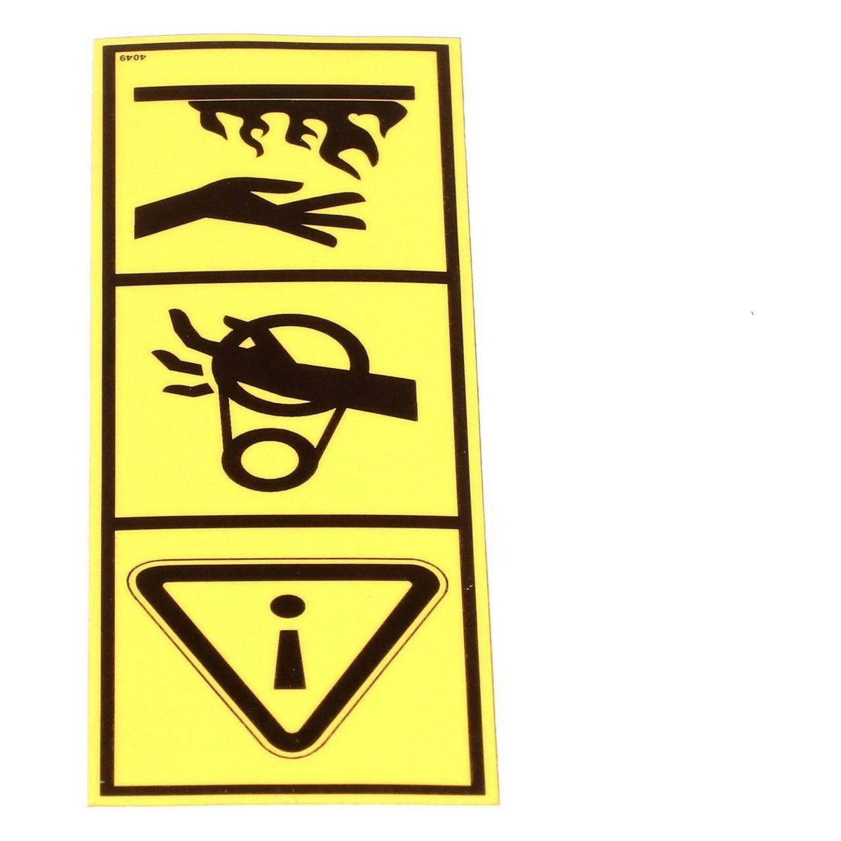 51642530 - OEM WARNING DECAL - CASE CONSTRUCTION