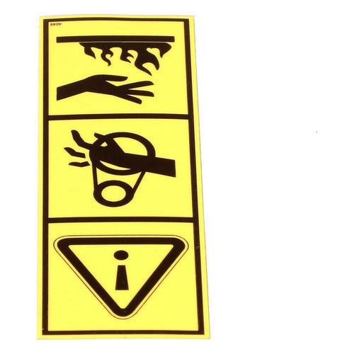 51642530 - OEM WARNING DECAL - CASE CONSTRUCTION