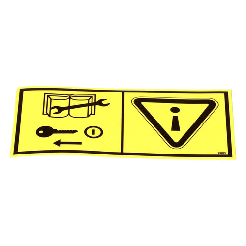 51642531 - OEM WARNING DECAL - CASE CONSTRUCTION