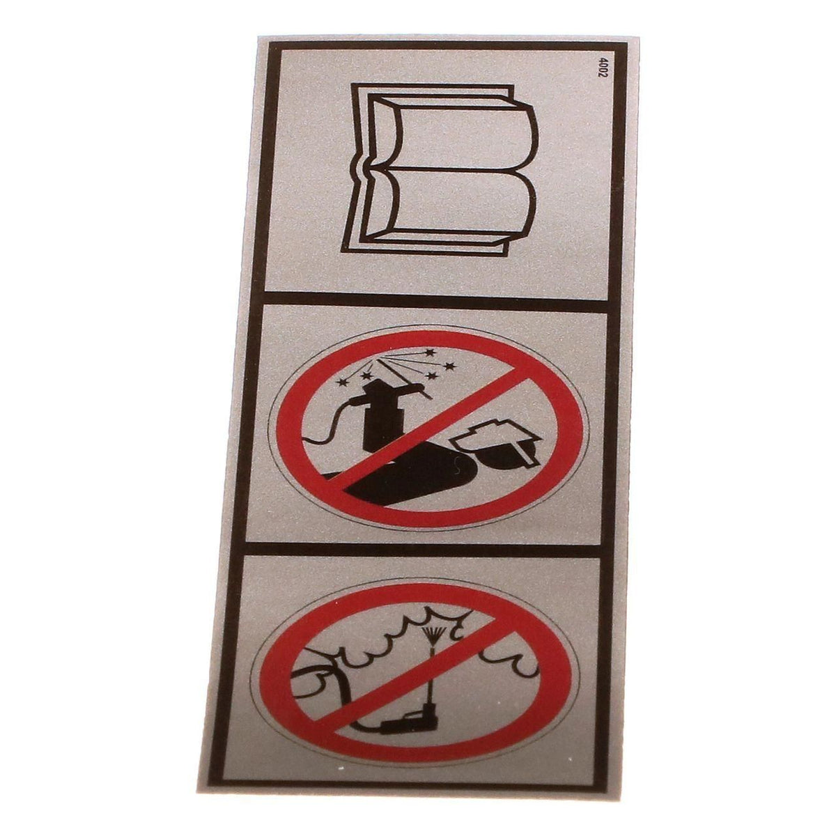 51642533 - OEM ELECTRICAL EQUIPMENT DECAL - CASE CONSTRUCTION
