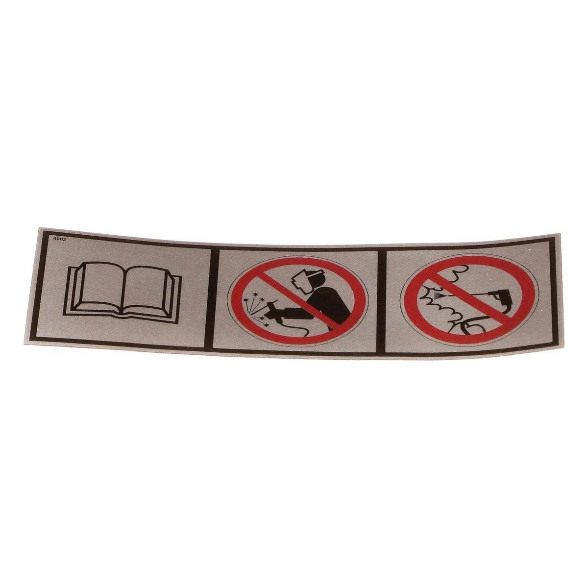 51642533 - OEM ELECTRICAL EQUIPMENT DECAL - CASE CONSTRUCTION