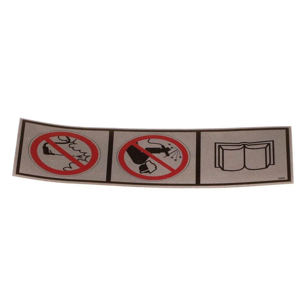 51642533 - OEM ELECTRICAL EQUIPMENT DECAL - CASE CONSTRUCTION