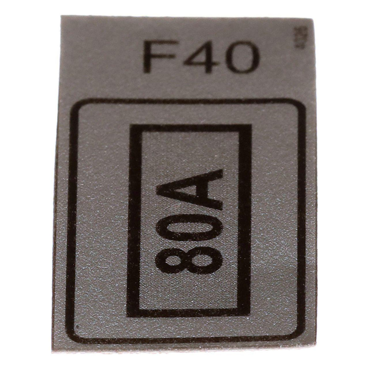 51642536 - OEM 80A FUSE DECAL - CASE CONSTRUCTION