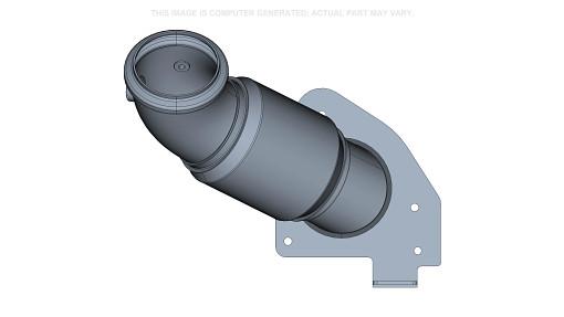 51653073 - OEM EXHAUST SYSTEM PIPE - CASE CONSTRUCTION
