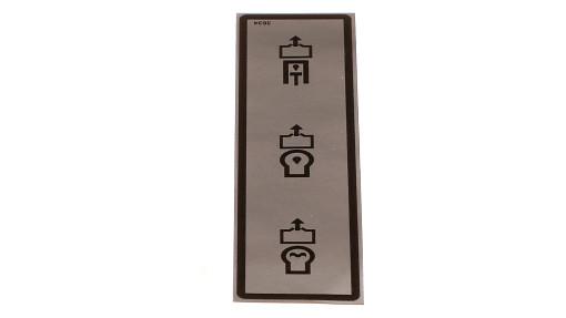 51656154 - OEM FLUID DRAIN DECAL - CASE CONSTRUCTION