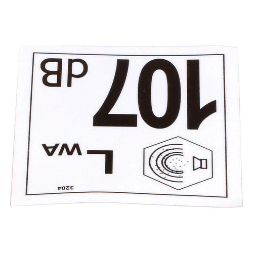 51662135 - OEM SOUND DECAL 107 DB - CASE CONSTRUCTION