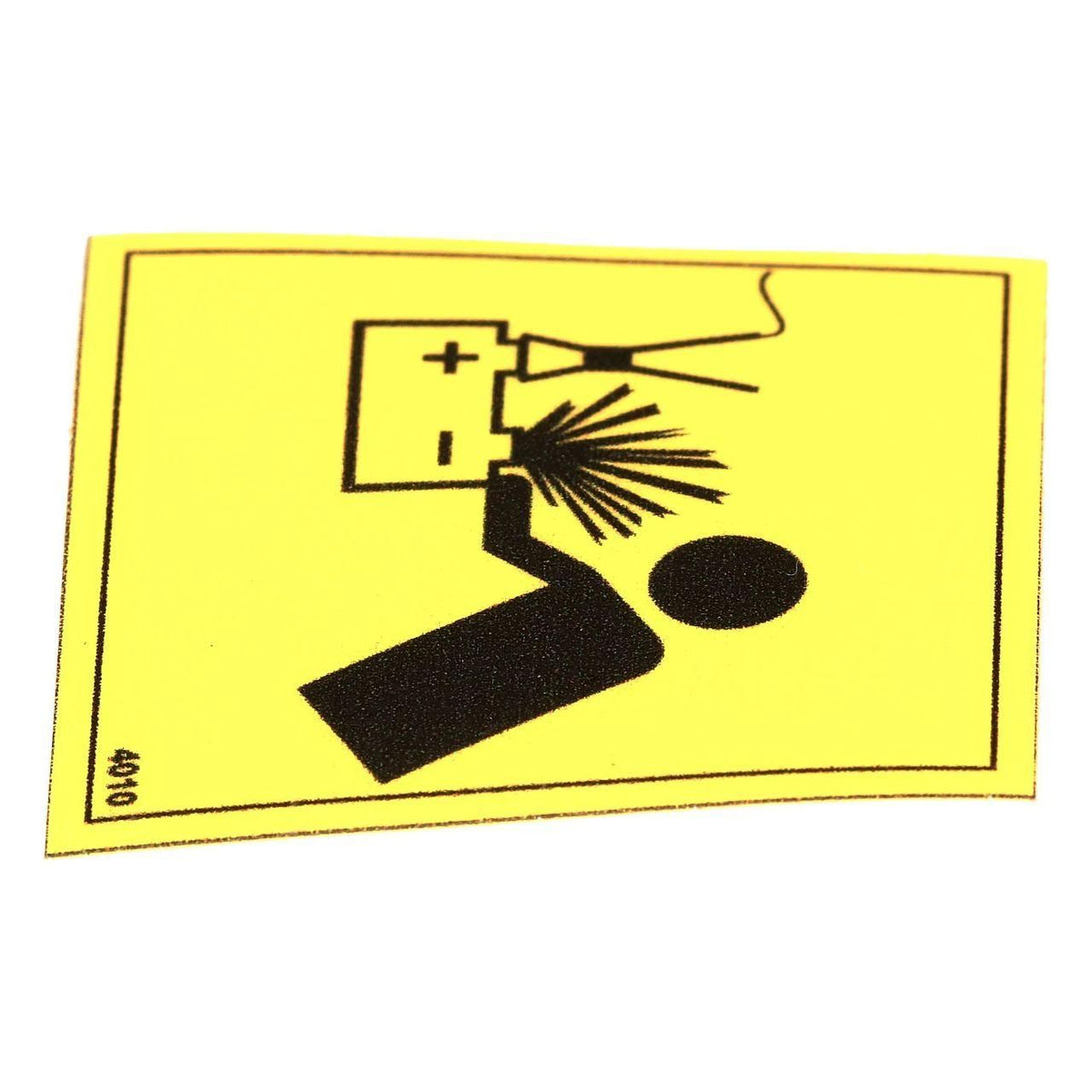 51668581 - OEM BATTERY EXPLOSION DECAL - CASE CONSTRUCTION