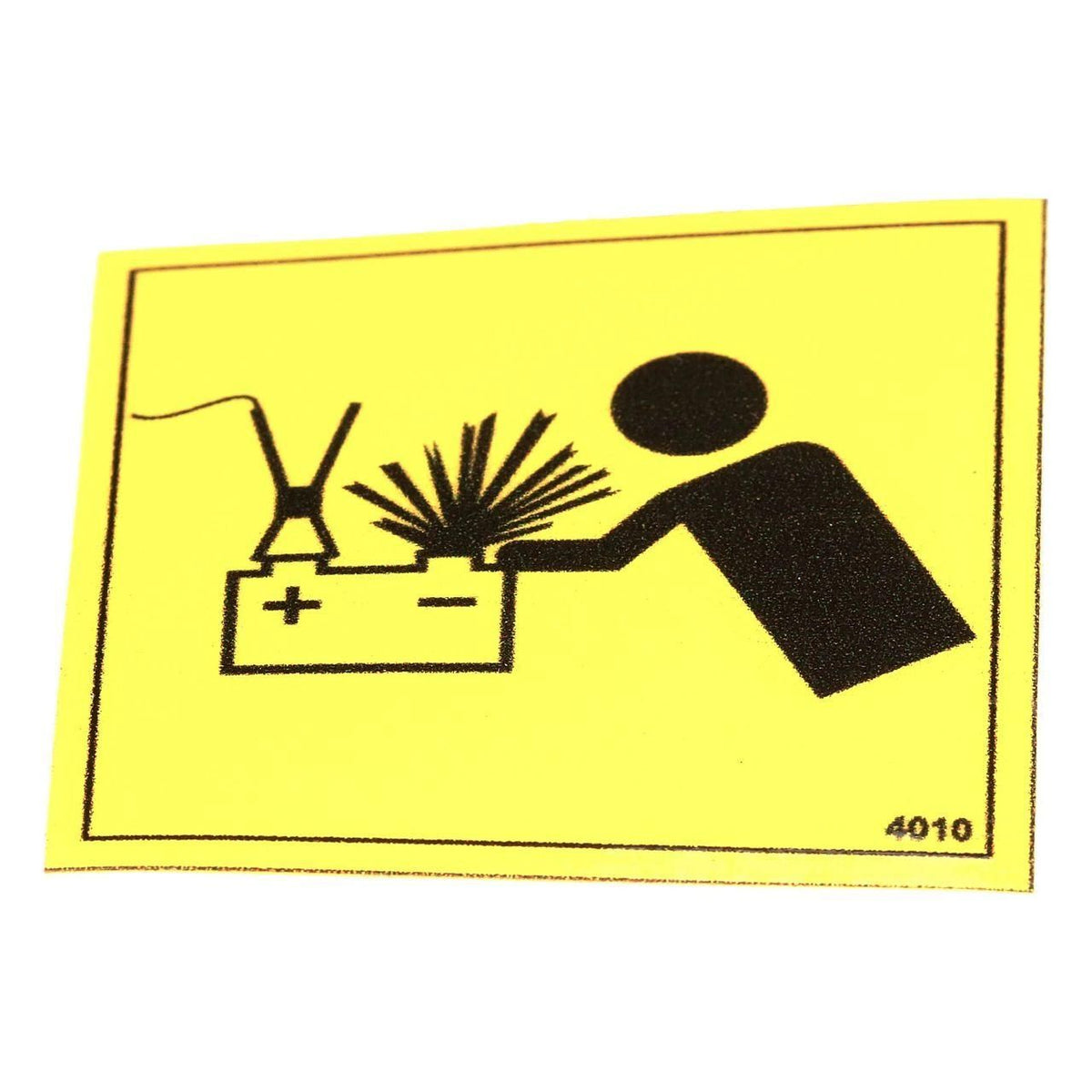 51668581 - OEM BATTERY EXPLOSION DECAL - CASE CONSTRUCTION