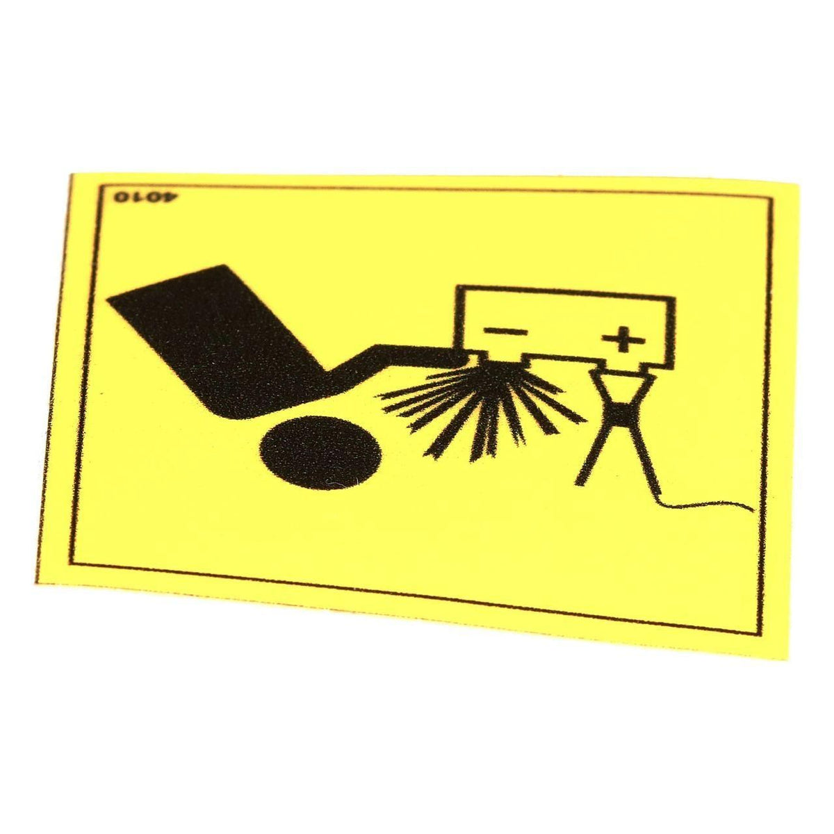 51668581 - OEM BATTERY EXPLOSION DECAL - CASE CONSTRUCTION