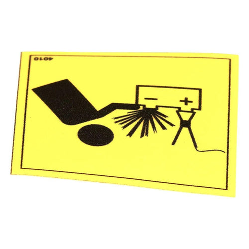 51668581 - OEM BATTERY EXPLOSION DECAL - CASE CONSTRUCTION