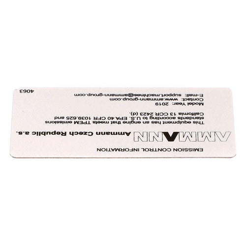 51668583 - OEM 2019 EMISSIONSFO DECAL - CASE CONSTRUCTION