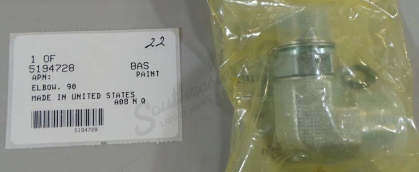 5194728 - OEM ELBOW 90 DEGREE - CASE CONSTRUCTION