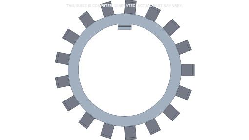 55-2010 - OEM WASHER, LOCK - CASE CONSTRUCTION