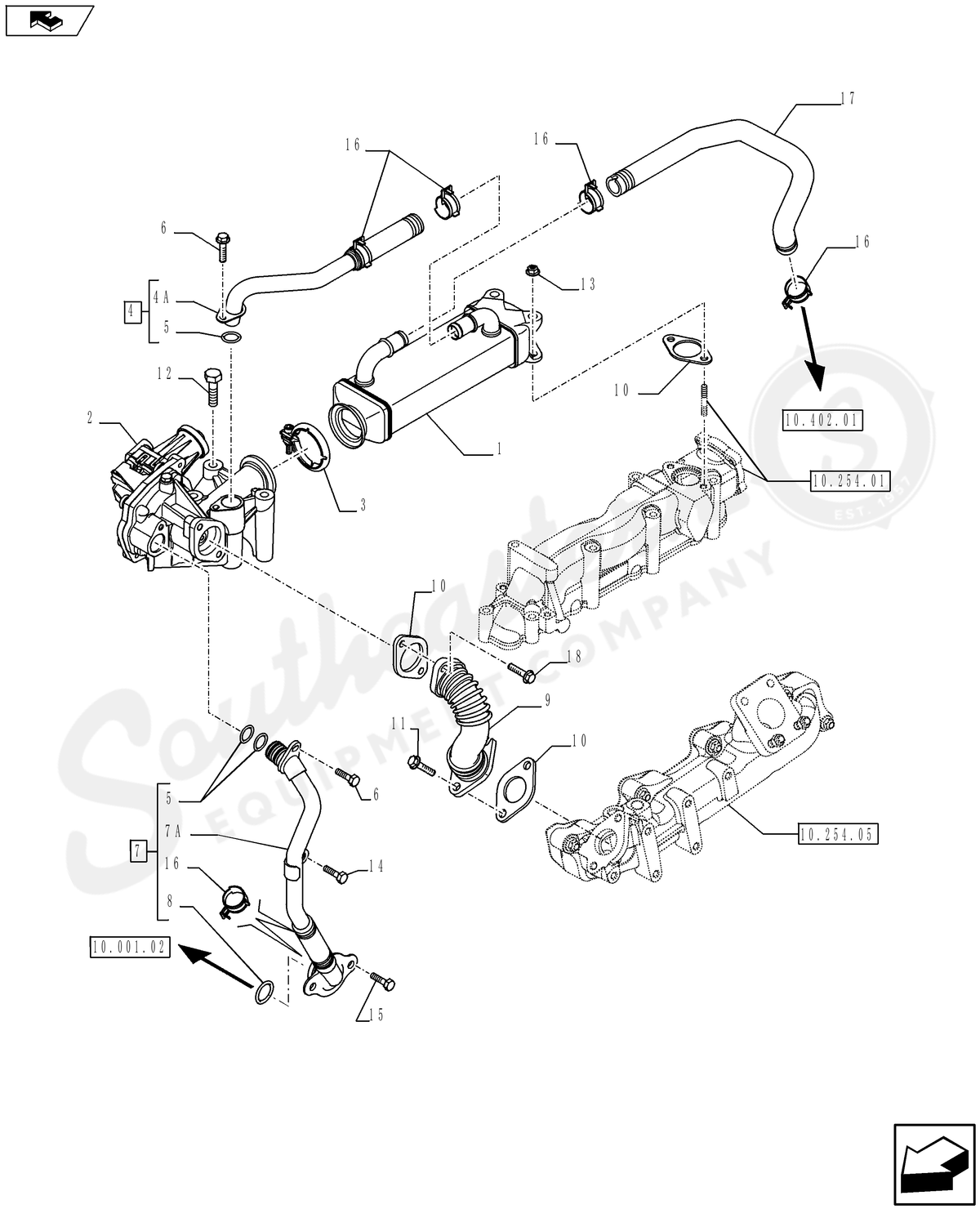 5802102098 - OEM GASKET - CASE CONSTRUCTION