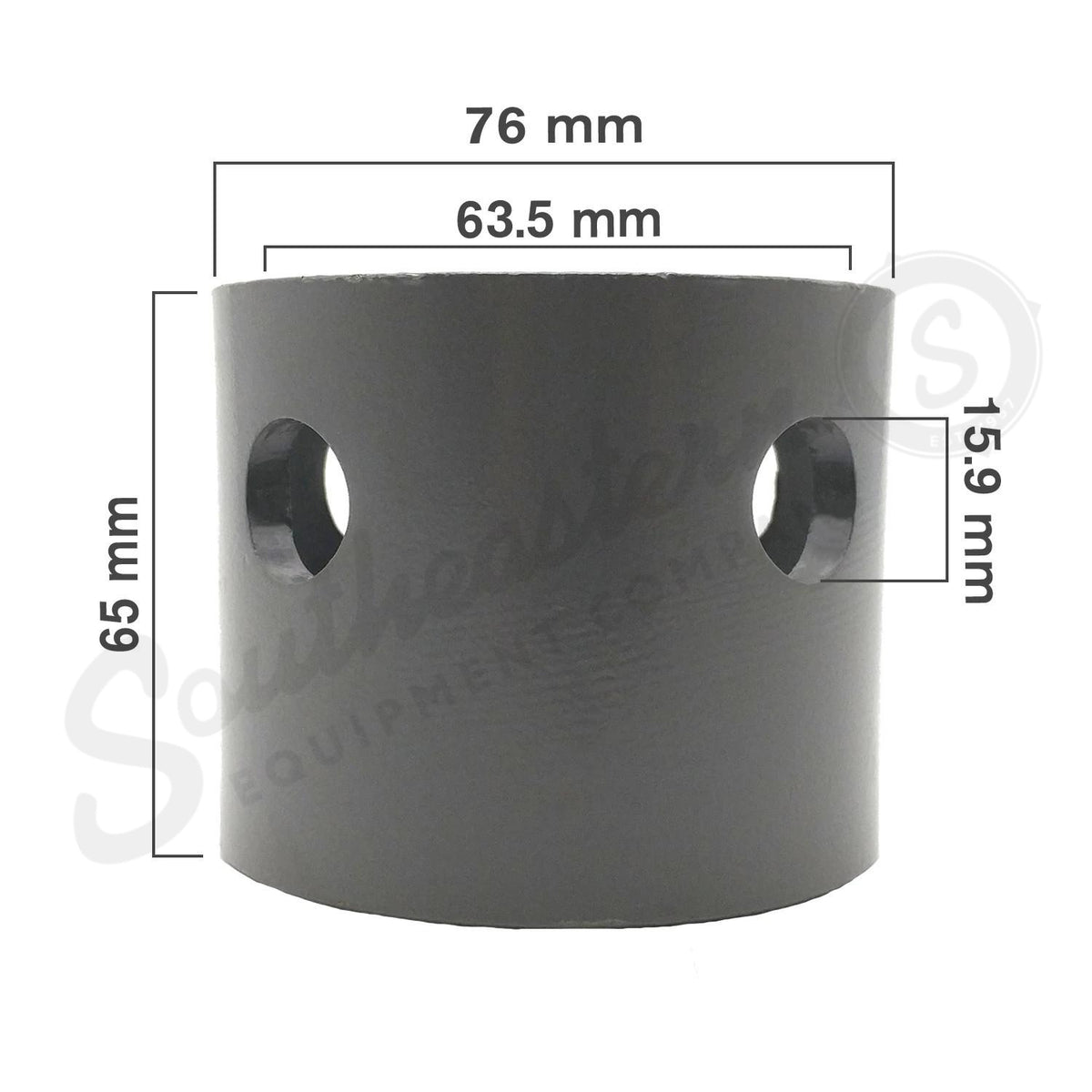 64.003.058X - OEM LARGE MOUNTING PIPE 2 1/2IN X 2 1/2IN X 3IN X 5/8 - CASE CONSTRUCTION