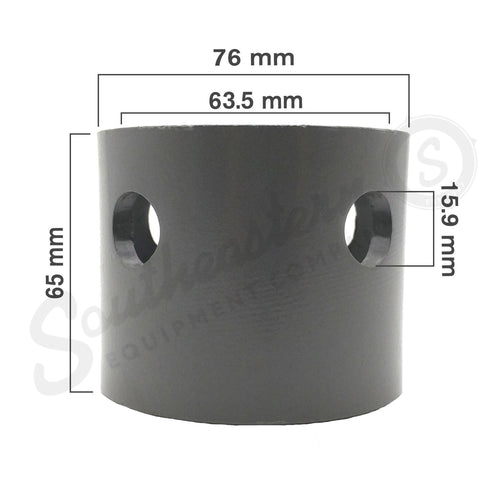 64.003.058X - OEM LARGE MOUNTING PIPE 2 1/2IN X 2 1/2IN X 3IN X 5/8 - CASE CONSTRUCTION