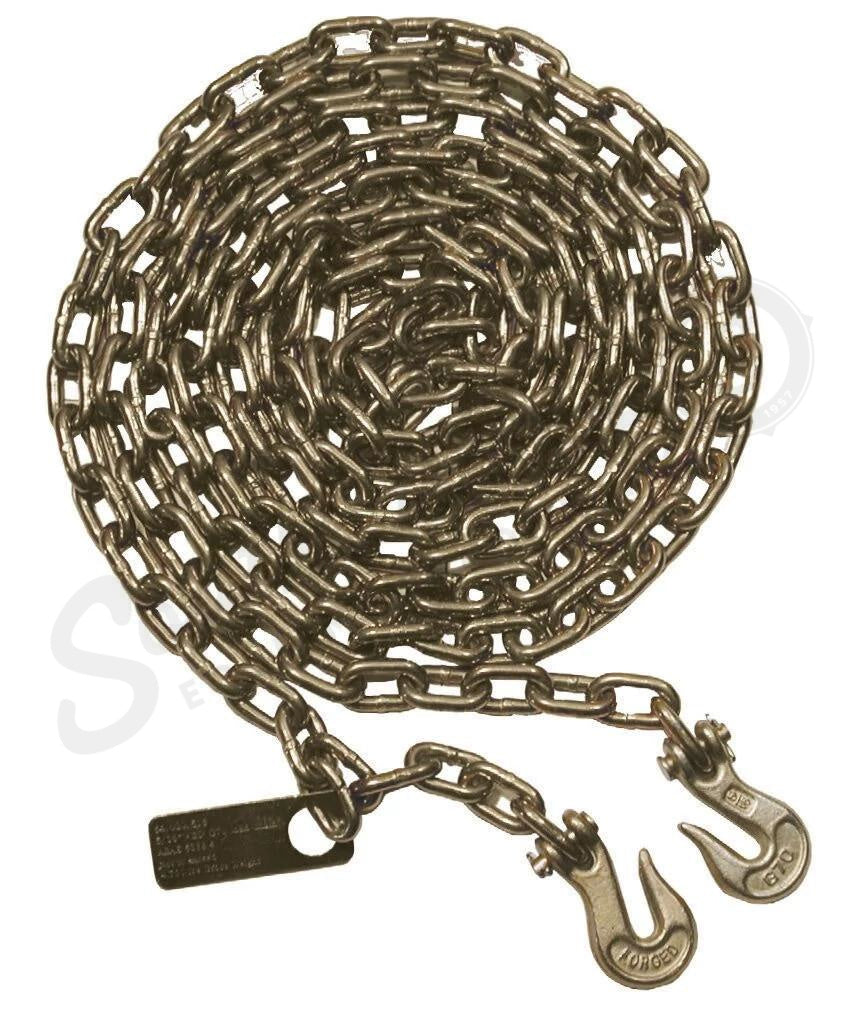 64.016.038X - OEM GRADE 70 CHAIN ASSEMBLY 3/8IN X 16IN w/ HOOKS - CASE CONSTRUCTION