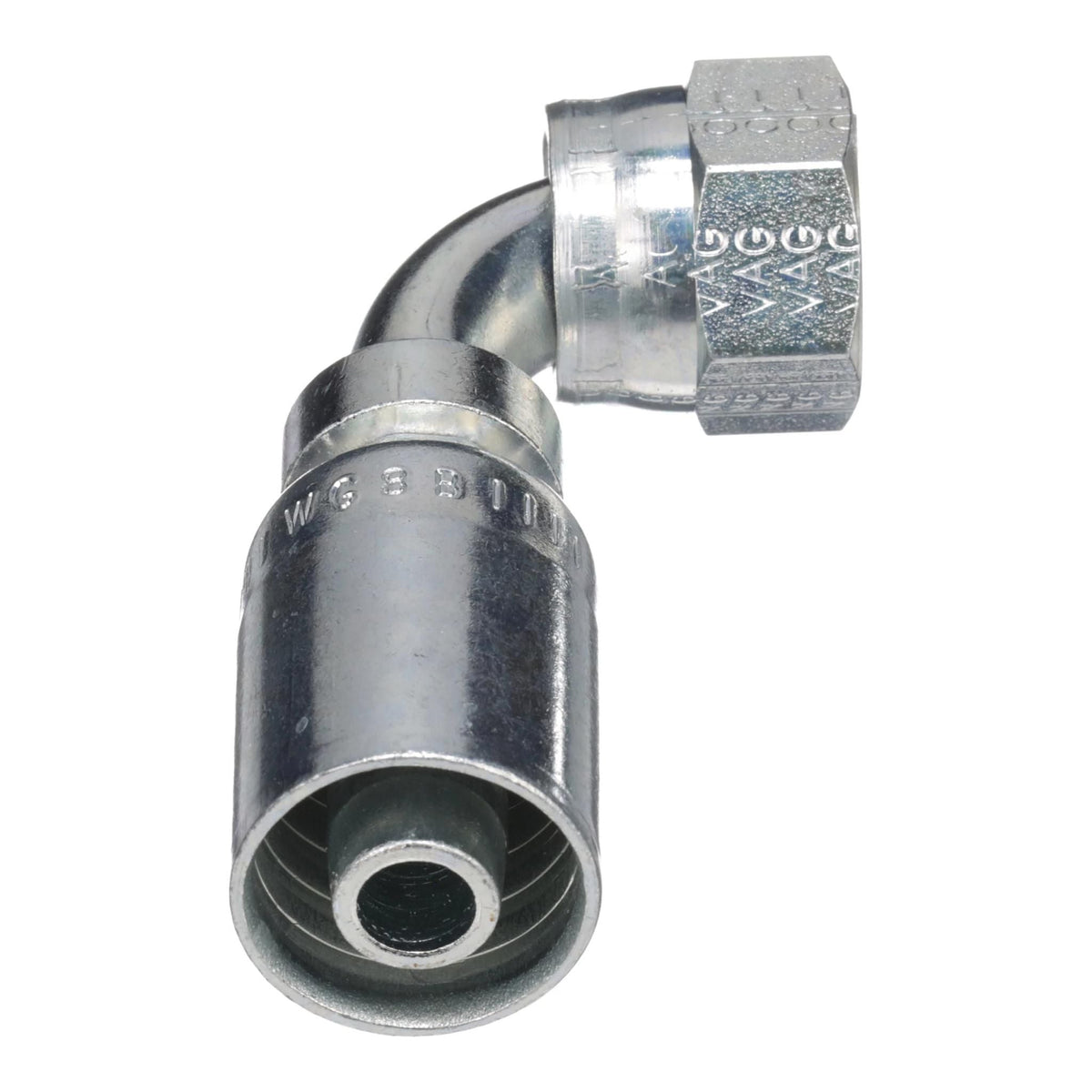 666448C1 - OEM HYDRAULIC FITTING FEMALE JIC 37 SWIVEL 90 DEGREE S-DROP - CASE CONSTRUCTION