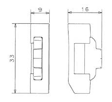 72274034 - OEM BUCKET TOOTH LOCKING KEY ASSEMBLY - CASE CONSTRUCTION