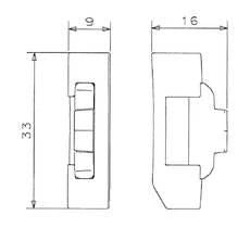 72274034 - OEM BUCKET TOOTH LOCKING KEY ASSEMBLY - CASE CONSTRUCTION