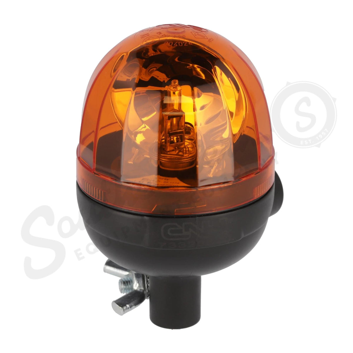 73328578 - OEM PREMIUM SOCKET ROTATING BEACON 12/24V 110MM OD X 173MM H - CASE CONSTRUCTION