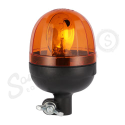 CASE Construction OEM Premium Socket Rotating Beacon 12/24v 110mm OD X 173mm H part number 73328578 — image 1 of 5