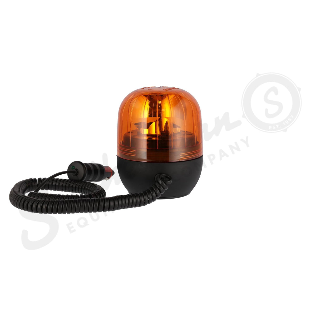 73328584 - OEM MAGNETIC FLAT BASE LED ROTATING BEACON 12/24V 116MM OD X 142MM H - CASE CONSTRUCTION