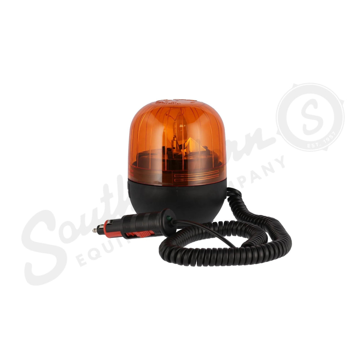 73328584 - OEM MAGNETIC FLAT BASE LED ROTATING BEACON 12/24V 116MM OD X 142MM H - CASE CONSTRUCTION