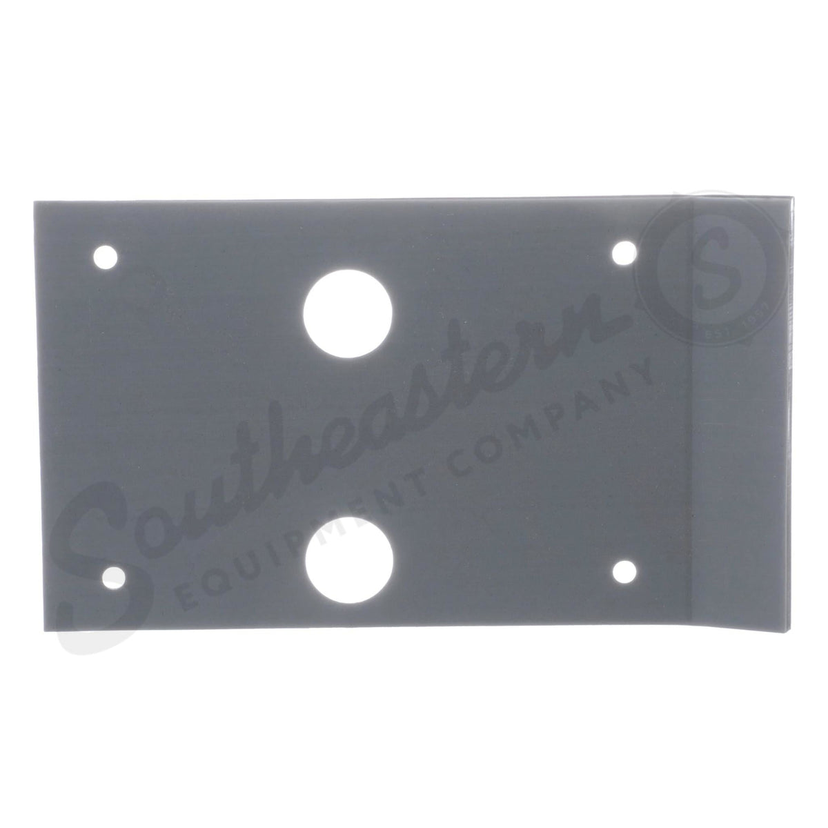 73342551 - OEM POLY SKID SHOE REAR LEFT END 5 1/2IN X 9IN X 1/4IN SILVER - CASE CONSTRUCTION